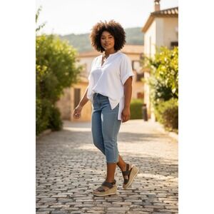 Dolce Vita Mauri Smoke Suede Espadrille Sandals Size 8 Boho Cottage Beach Resort